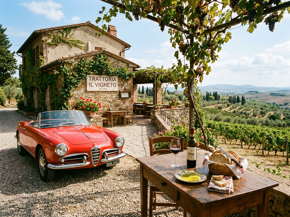 Grandioso escape countryside meal